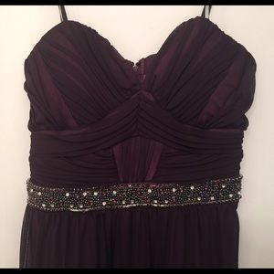 City Studio Dresses - City Studios Juniors', Embellished,High-Low Dress City Studio Dresses - City Studios Juniors', Embellished,High-Low Dress