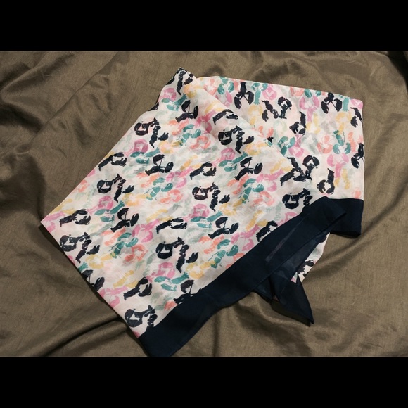 Cute lobster square scarf