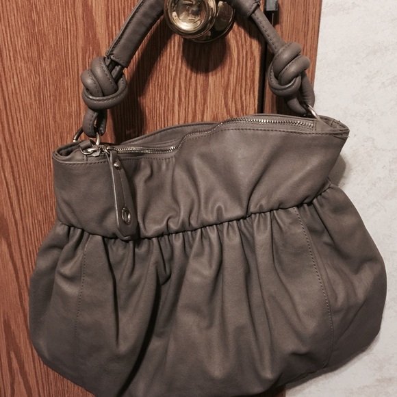 Gray Avon Mark purse