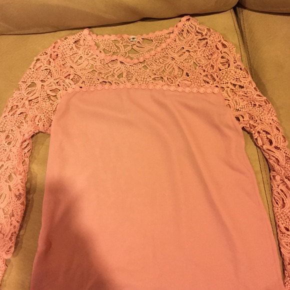 Pink top