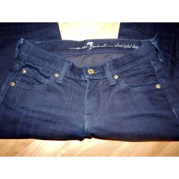7 For All Mankind Straight Leg Jeans *Perfect* - Picture 3 of 4