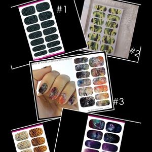 Water transfer nail sticker.