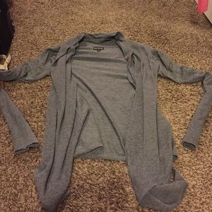 Grey express cardigan