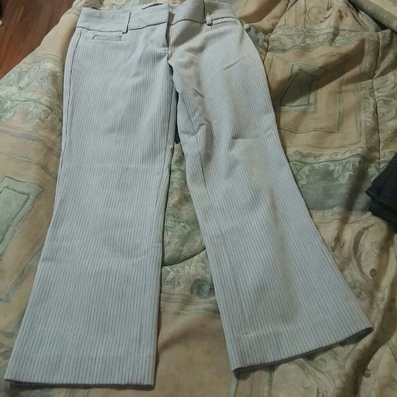 Express size 0 ankle length gray slacks