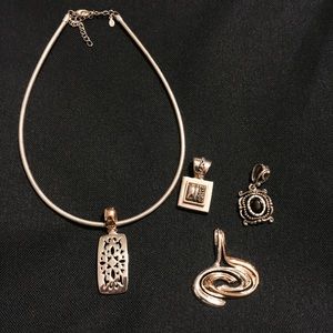 Premier Design necklace and slides