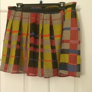 Preppy plaid skirt!
