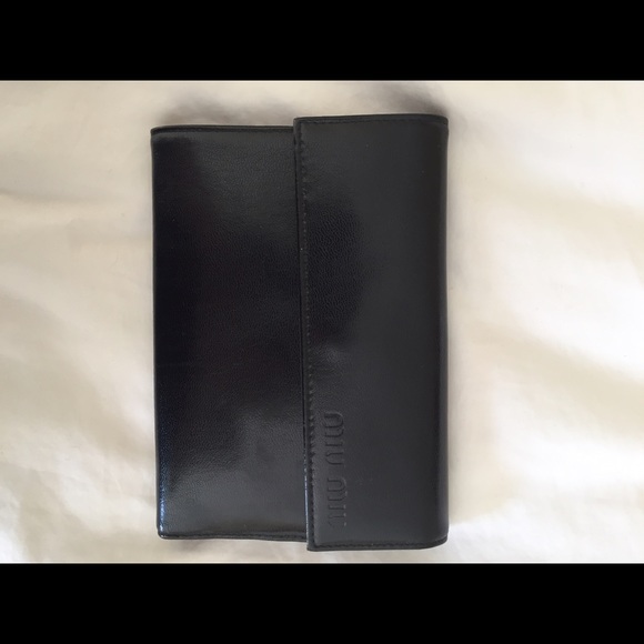 Miu Miu black wallet
