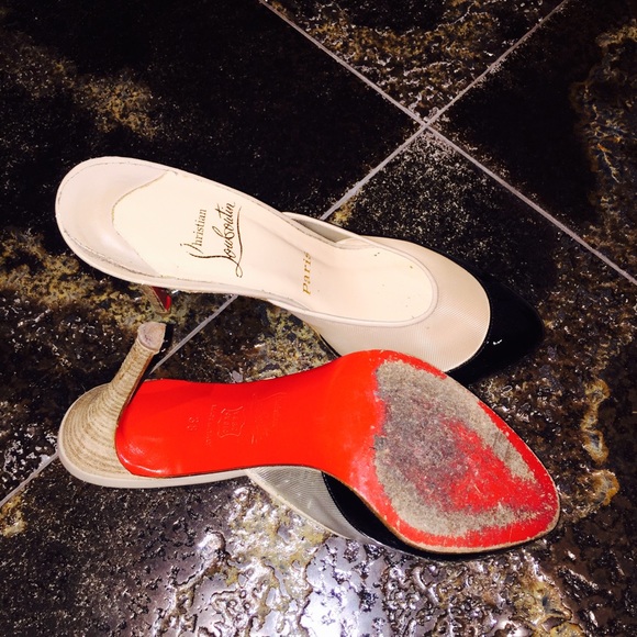 Mesh and patent clog heels - Picture 3 of 4