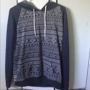 Tribal print sweatshirt
