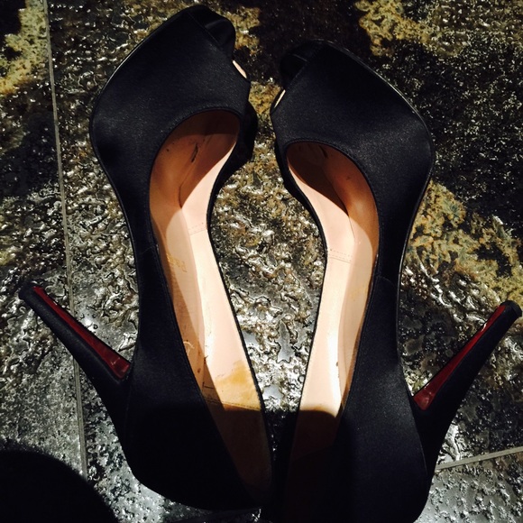 Satin peep toe - Picture 4 of 4