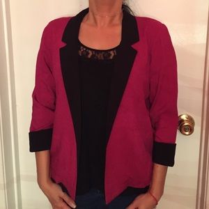 Color block jacket