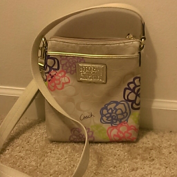 Coach Floral Crossbody Purse