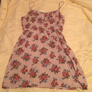Vintage inspired floral slip dress