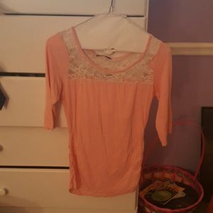 Coral deb top