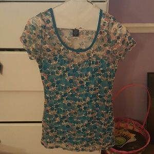 Wet seal floral tee