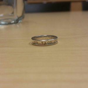 Tiffany 1837 narrow ring