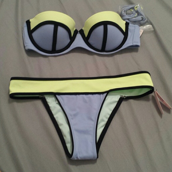 New VS colorblock two piece swimsuit