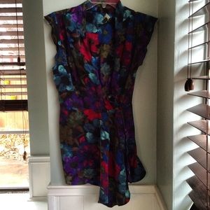 Anthropologie silk top