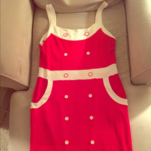 Classy! Venus, Red & White Dress
