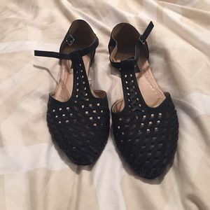 Shoes that were purchased from Urban Outfitters.