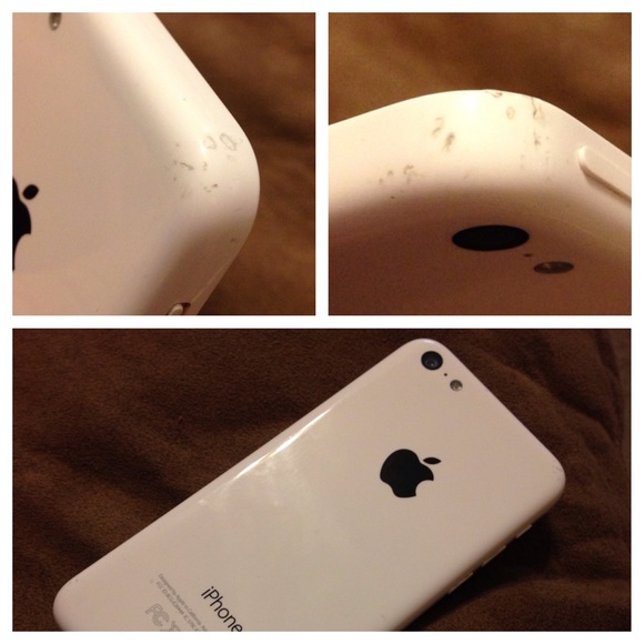 Unlocked white iPhone 5c - Picture 3 of 4