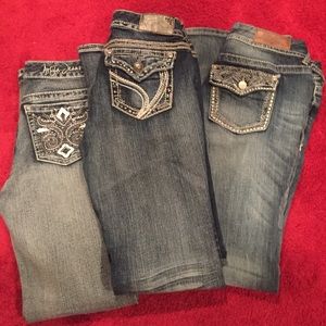 3 PAIR OF ARIYA FLARED JEANS