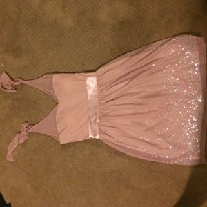Pink formal dress