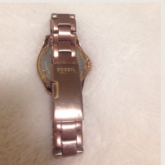 Fossil Riley Mini Plated Watch in Rose Gold - Picture 3 of 4