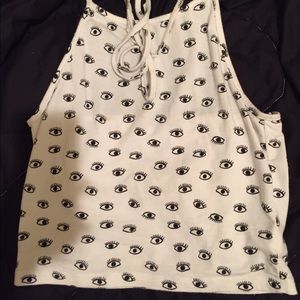 Brandy Melville eye sachi halter