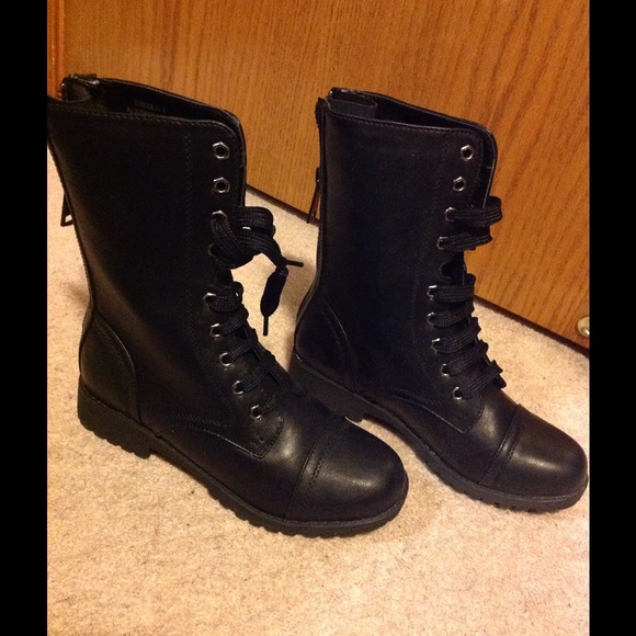 Brand New Black Combat Boots
