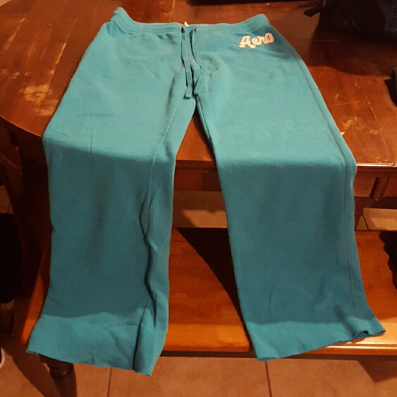 Aeropostle Teal Sweatpants