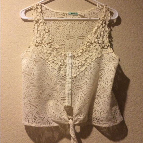 Urban Outfitters Mesh Tank Top