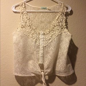 Urban Outfitters Mesh Tank Top