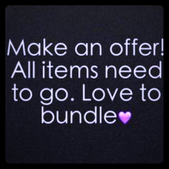 Every item must go!! Make an offer👍🏼❤️