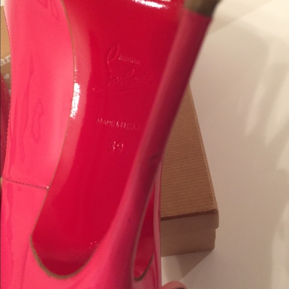 Christian Louboutin So Kate Bon Bon Pumps sz 39 - Picture 4 of 4