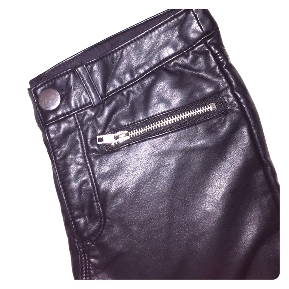 H&M Faux Leather Pants **NWT**