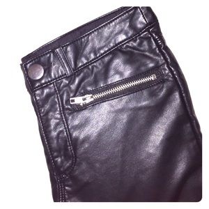 H&M Faux Leather Pants **NWT**