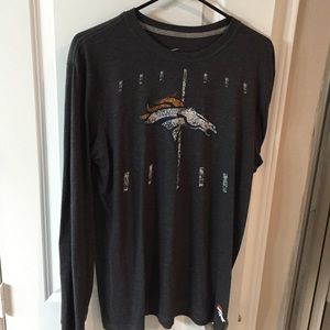 Nike Denver Broncos Long Sleeve Large.