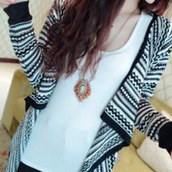 Striped cardigan - Picture 2 of 3
