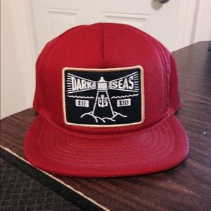 Red Dark Seas SnapBack Hat