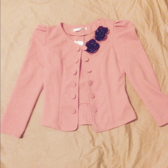 Pink Blazer like top