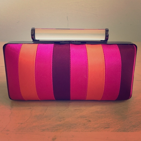 Banana Republic Striped Clutch