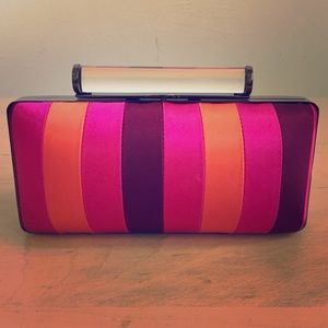 Banana Republic Striped Clutch