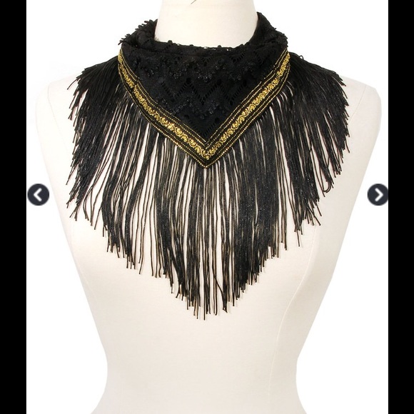 Tassel scarf necklace SOLD OUT