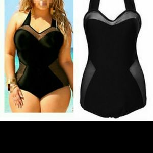Black bathing suit