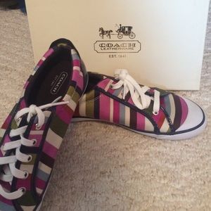 New coach sneakers NWOT