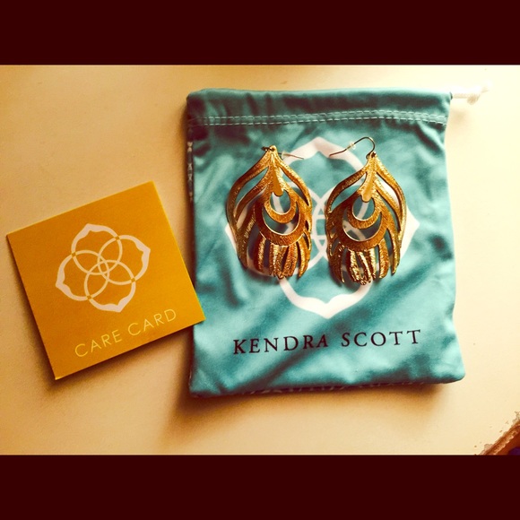 Kendra Scott Gold Earrings