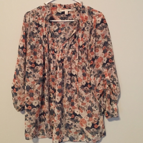 Flower print blouse from LC