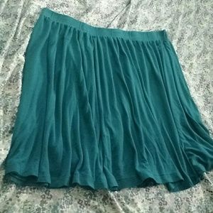 Teal ASOS skater skirt