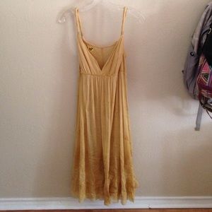 Max studio yellow dress